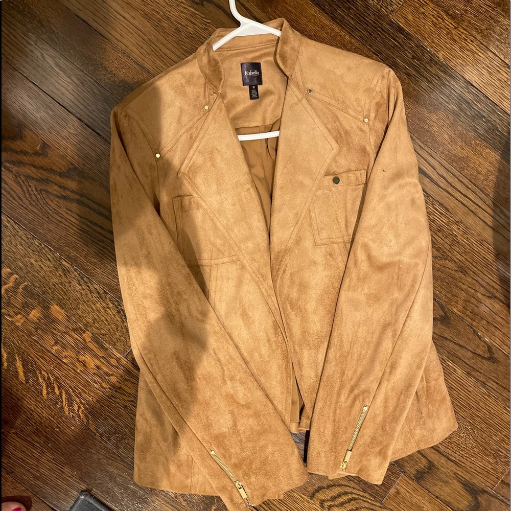 Raffaella Faux Suede light jacket